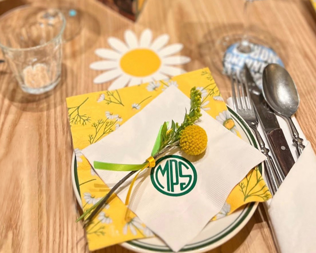 WWSDD place setting