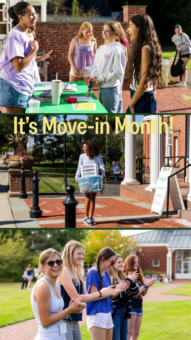 Boxes in, bonds forming during athletic pre-season, Porter's magic already kicking off. Welcome home, girls! #GirlsThri…
