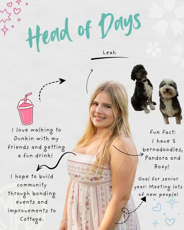 Hi! I am Leah Zappone, and am so excited to be your next Head of Day Students! I am looking forward to meeting and supp…